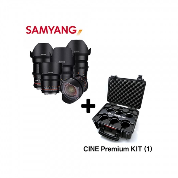 삼양옵티스 VDSLR CINE 14mm/24mm/35mm/50mm/85mm PREMIUM KIT(1) 영상렌즈