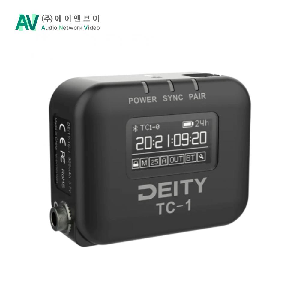 Deity 데이티 TC-1 타임코드 제너레이터  3pack Kit, 블루투스, 2.4GHz, 무선 동기화