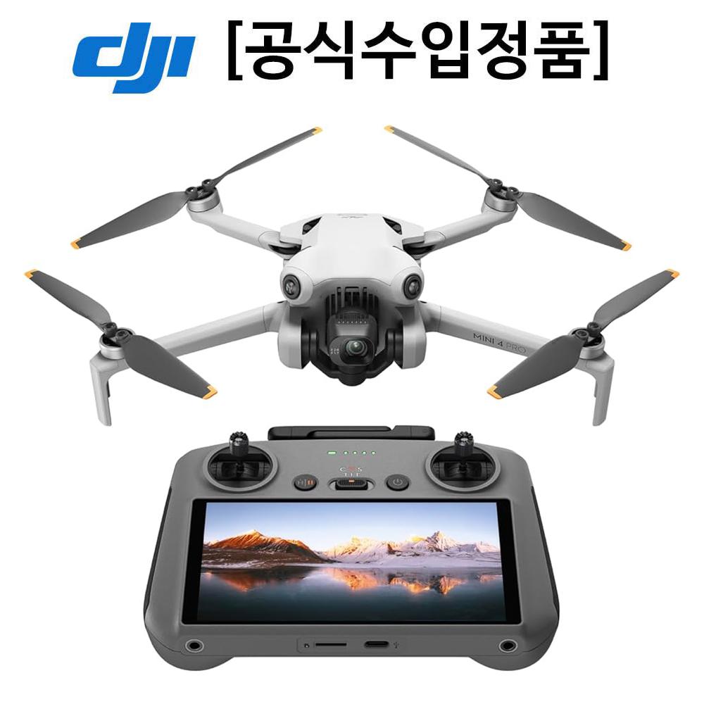 DJI 미니4 프로 Mini4 Pro 드론(스크린 조정기 RC2)