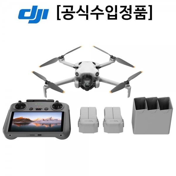 DJI 미니4 프로 플라이모어 콤보 Mini4 Pro 드론(스크린 조정기 RC2)