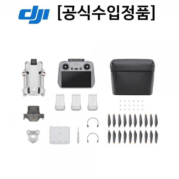 DJI 미니4 프로 플라이모어 콤보 플러스 Mini4 Pro 드론(스크린 조정기 RC2)