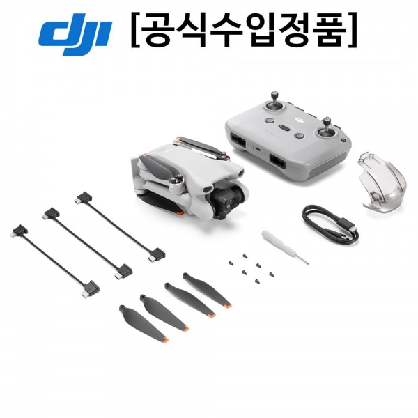 DJI 미니3 입문용 촬영 드론(일반 조정기 RC-N1 포함)