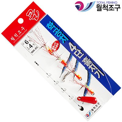 월척조구 학꽁치 4단 훌치기바늘 WA-85