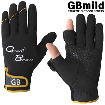 GBMILD 네오그리트 글러브 낚시장갑 GB-F205 (동계용/손가락 개폐식)