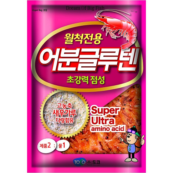 토코 월척전용 어분글루텐 새우가루함유