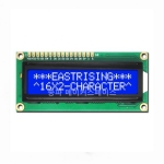 LCD1602+I2C IIC/I2C 1602 청색 LCD, IIC 인터페이스 납땜