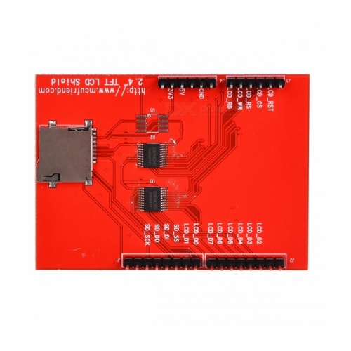 2.4인치 TFT LCD 터치스크린 쉴드 아두이노 우노 호환