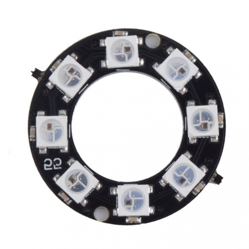 네오픽셀 RGB LED 8채널 링 타입 WS2812 5050 아두이노 라즈베리파이