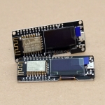 아두이노 D-duino wemos Esp8266 무선와이파이 OLED 0.96인치 결합 보드