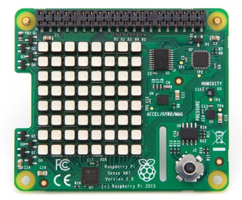 라즈베리파이 Raspberry Pi Sense Hat 센스햇 영재학교 학습용 모델