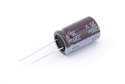 아두이노 라즈베리파이 전해 콘덴서(캐퍼시터)2200UF 35V 16X25mm 1개