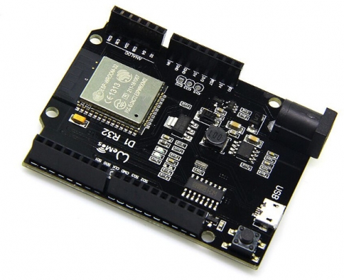 사물 인터넷 위모스 wemos D1 R32 ESP32 uno 우노 타입 보드