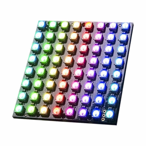 아두이노 WS2812 8X8 64채널 RGB LED 모듈 라즈베리파이 제어