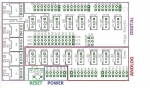 아두이노 메가2560 I/O 쉴드 스마트팜 제어, 로봇 개발 보드