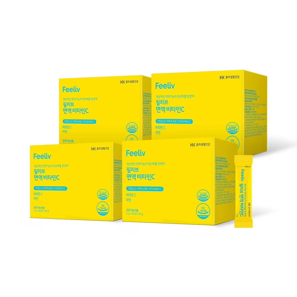 필리브 면역비타민C 4박스 240포