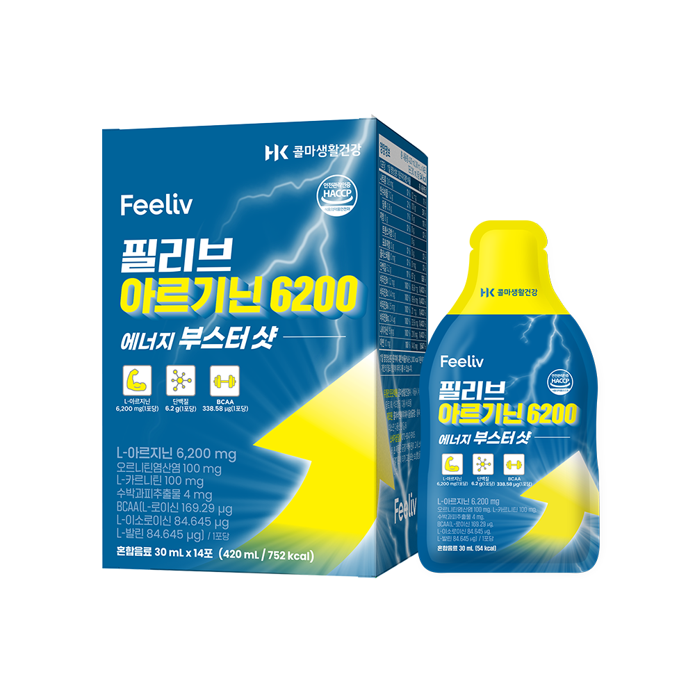 필리브 아르기닌 6200 1박스 14포