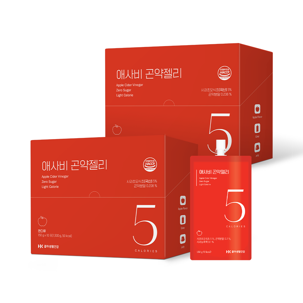애사비 곤약젤리 2박스 20팩