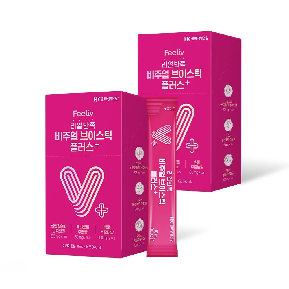 필리브 비주얼 브이스틱 플러스+ 2박스 28포