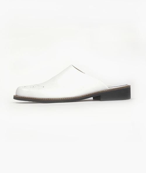 40'S BROGUE LOAFER WHITE