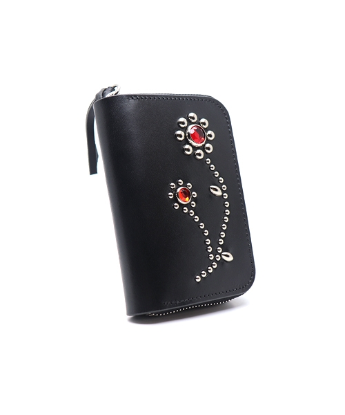 flower zipper wallet