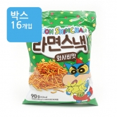 (박스)짱구 라면스낵 와사비맛 90g