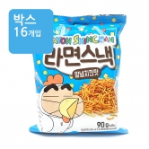 (박스)짱구 라면스낵 양념치킨맛 90g