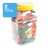 (통)트롤리 피자모양젤리 840g(12g x70개입)