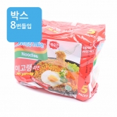 (박스)미고랭라면 5번들 400g(80g x5봉)