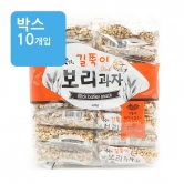 (박스)엉클팝 길쭉이 보리과자 400g