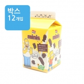 (박스)알루이 미니 더 심슨 초코맛 135g(소) [노랑박스]