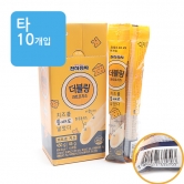 행사)(타)진주햄 더블링 콰트로치즈 45g x10개입