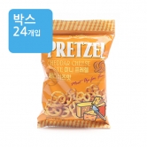 (박스)삼진 미니 프레첼 체다치즈맛 85g