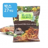 (박스)킹아일랜드 초콜릿맛 코코넛칩50g