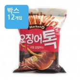 (박스)오리온 마켓오 오징어톡 구운오징어맛 80g