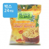 (박스)킹아일랜드 구운코코넛칩 허니버터맛 40g