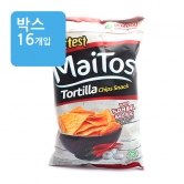 (박스)마이토스 또띠아칩 매운맛 140g