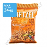 (박스)삼진 미니프레첼 체다치즈맛 70g