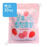 (박스)한진) 밀크츄잉츄잉 딸기맛 95g