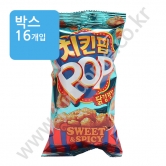 (박스)오리온 치킨팝 닭강정맛 65g [빨강]