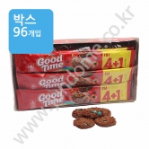 (박스)굿타임 레인보우초코칩 쿠키 26.5g