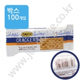 행사)(박스)크릭 [25g소포장오리지널] 크래커 25g(100입)   25/07/01