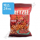 (박스)삼진 미니프레첼 떡볶이맛 70g