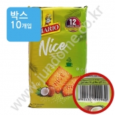 (박스) MARIO)마리오 나이스 코코넛 비스킷 540g(45gx12입)