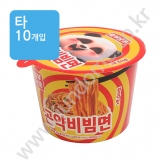 (타) 곤약비빔면 향라맛 90g(컵)(빨강)