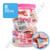 (통)유신우통상  딸기맛 츄잉캔디 360g(12g x 30개)(개별바코드O)