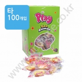 (타) 플레이 시 애니멀 700g(7g x 약100개)(개별바코드X)