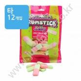 (타) 스쿼시 드럼스틱젤리 애플향&체리향 100g(그린)