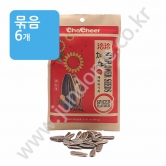 (묶음) 챠챠 까먹는 해바라기씨 스파이시 60g x 6봉 (1묶음판매)
