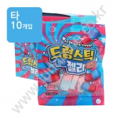 (타) 드럼스틱모양 젤리 ** 풍선껌향 ** 50g
