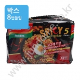 (박스)미고랭라면 엑스트라핫스파이시 치킨향 5번들 415g(83g x 5봉)
